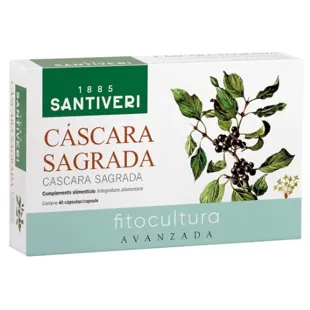 Santiveri Plantas Fit Cascara Sagrada 40 Capsules