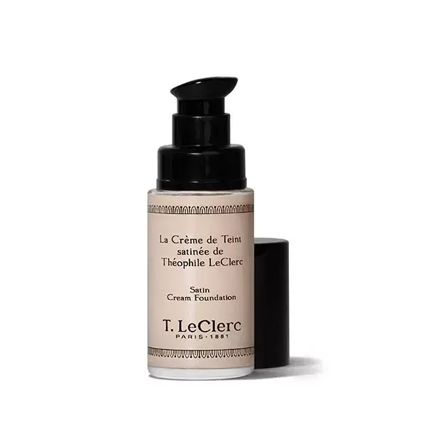 T LeClerc makeup fluid anti-aging 01 satin ivory