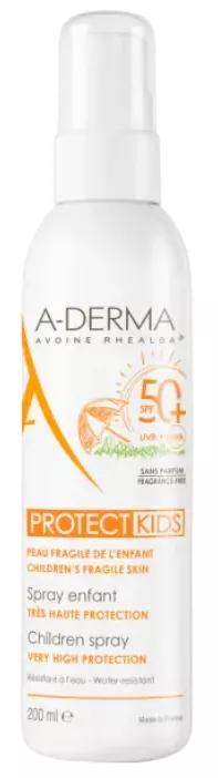 A-Derma Protect Kids Spray Solar Infantil SPF50+ 200 ml