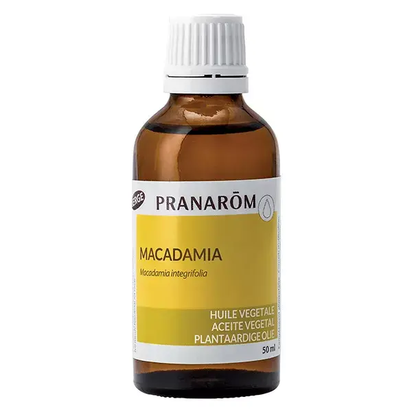 Pranarôm aceite vegetal de Macadamia orgánica 50ml