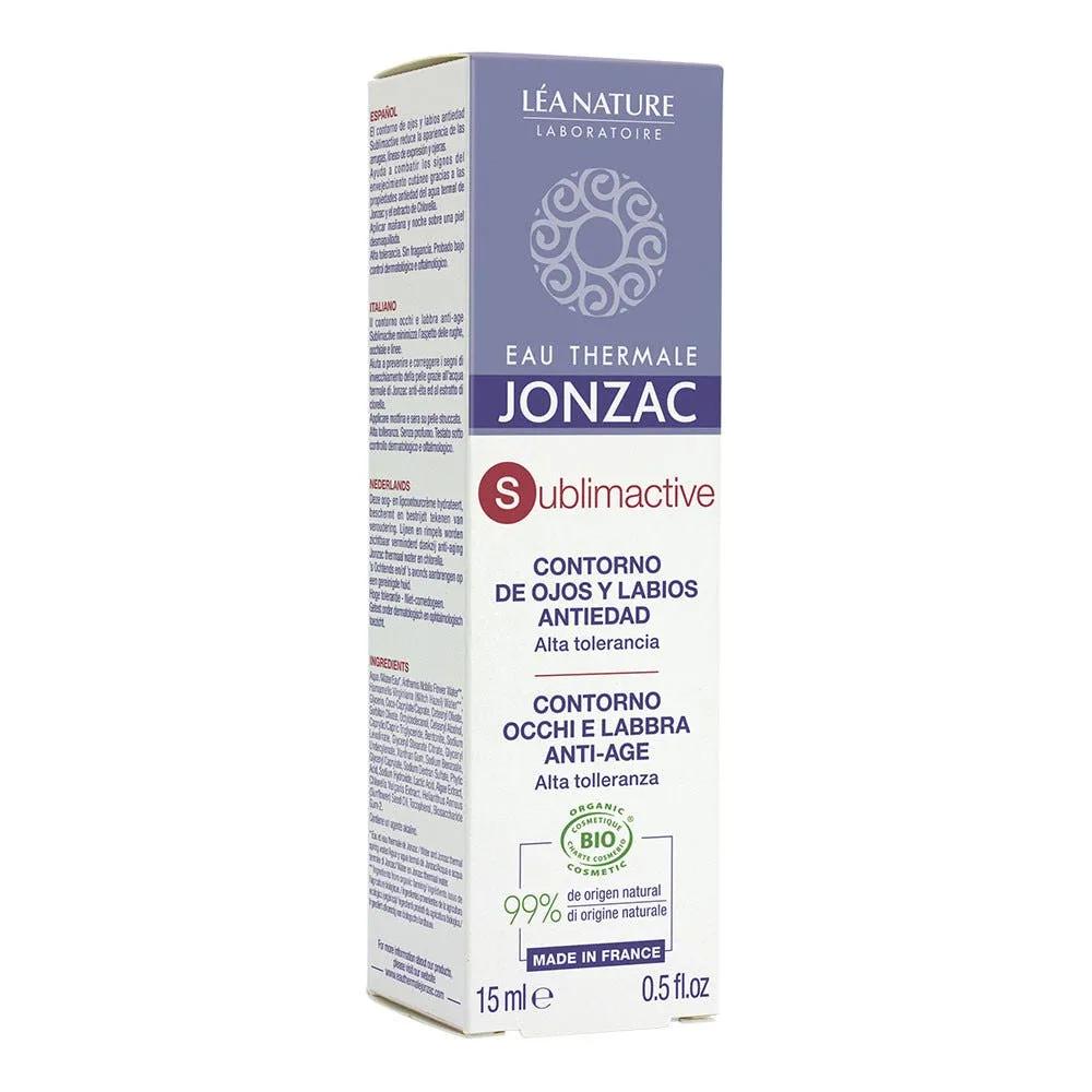 Eau Thermale Jonzac Sublimactive Crema contorno occhi e labbra Anti-Age 15 ml