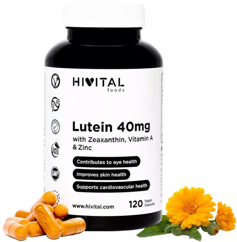 Hivital Luteína 40mg 120 Cápsulas Veganas