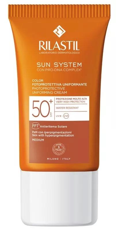 Sunlaude Color SPF 50 Facial Emulsion colored Cumlaude 40 ml