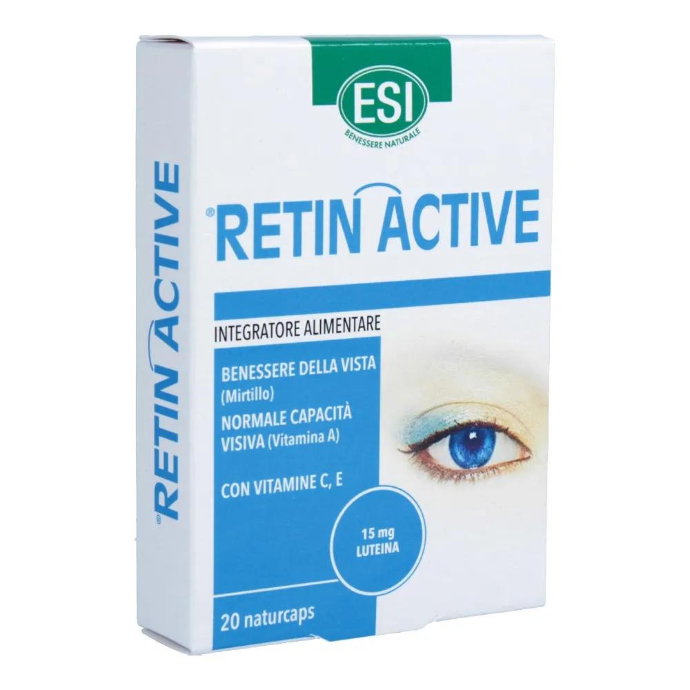 Esi Retin Active Integratore Per La Vista 20  Naturcaps