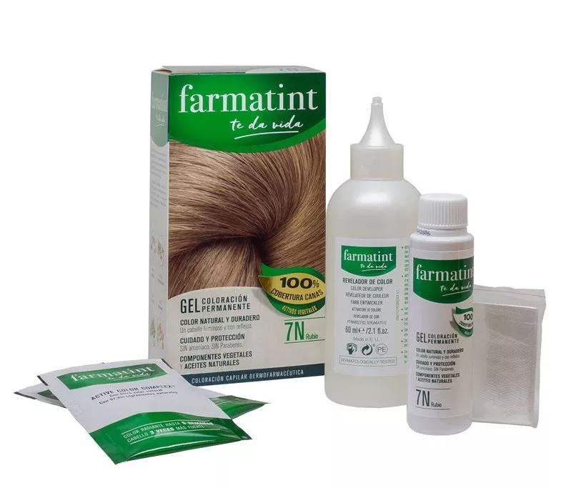 Farmatint gel Coloração Permanente 7N Loiro