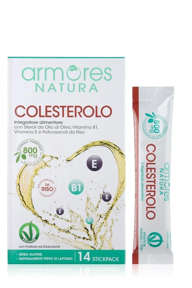 Armores Natura Colesterolo Integratore Alimentare 14 Stickpack