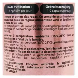 Vit'all+ Acétyl L-Carnitine 250mg 60 gélules végétales