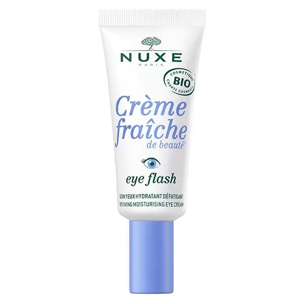 Nuxe Crème Fraîche de Beauté® Eye Flash Cuidado de ojos hidratante orgánico 15 ml