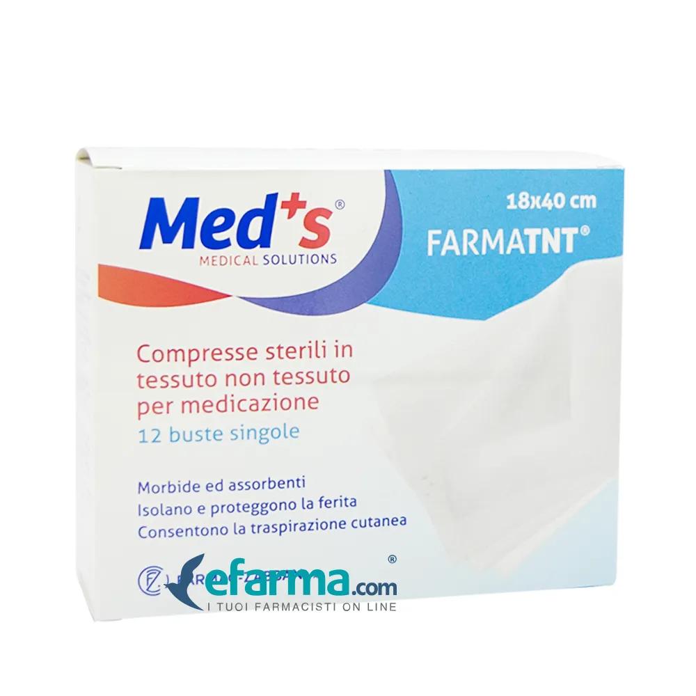 Med's Compresse Di Garza Sterile TNT 18 x 40 cm 12 Pezzi