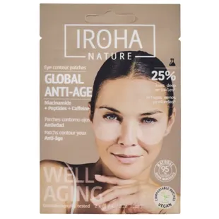 Iroha Nature Tapa-olhos antienvelhecimento globais de niacinamida