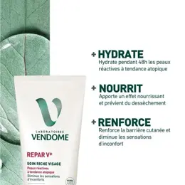 Laboratoires Vendôme - Soin Riche Visage REPARV+ 50ml