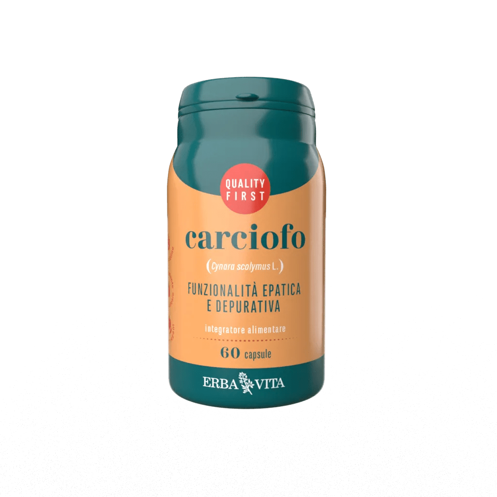 Erba Vita Carciofo Integratore Epatico 60 Capsule