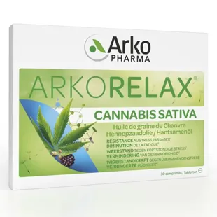 Arkopharma Arkorelax Cannabis Sativa 30 compresse