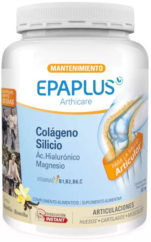 Epaplus Arthicare Colágeno Silicio + Ac. Hialurónico+ Magnesio Sabor Vainilla 334 gr
