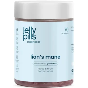 Lion&#39;s Mane Jelly Pills 70 Gummies