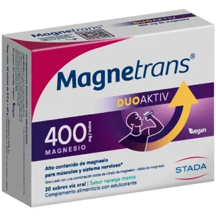 Magnetrans Duo Activ Magnesium 400 mg Sport and Recovery 20 Sachets