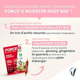 Vitavea Force G Booster Shot Bio Energie Immédiate -20 ampoules