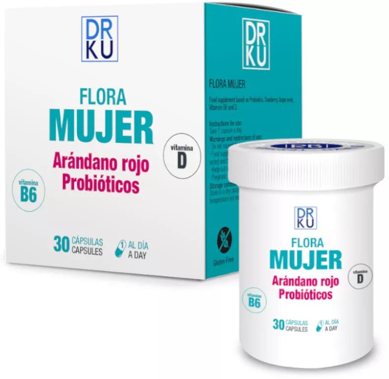 DRKU Flora Mulher 30 Cápsulas Vegetais