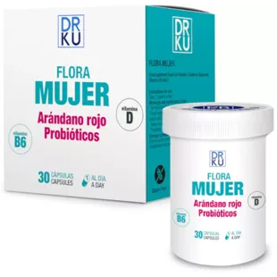 DRKU Flora Mulher 30 Cápsulas Vegetais