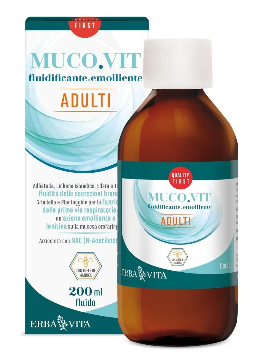 Erba Vita Mucovit Adulti Per Tosse 200 ml