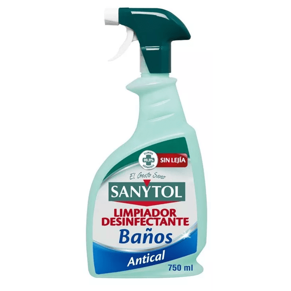 Sanytol Anti-Kalk Badezimmer-Desinfektionsreiniger 750 ml