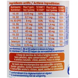 Alvityl Vitalité 10 vitamines & minéraux dès 4 ans 60 gummies