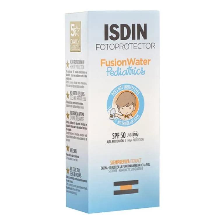 Fotoprotector ISDIN Fusion Water Pediatrics SPF 50 Protezione Solare Bambini 50 ml