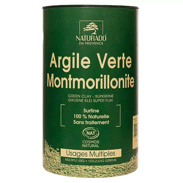 Naturado argilla verde Montmorillonite Superfine Poudreur 300g