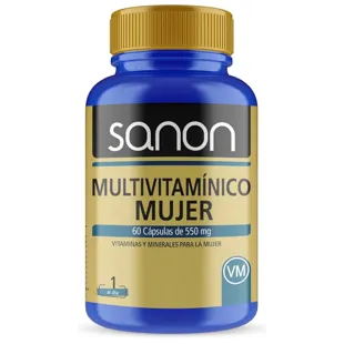 Sanon Women's Multivitamin 60 Capsules of 550 mg
