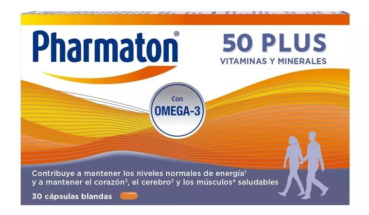 Pharmaton 50 Plus 30 capsules