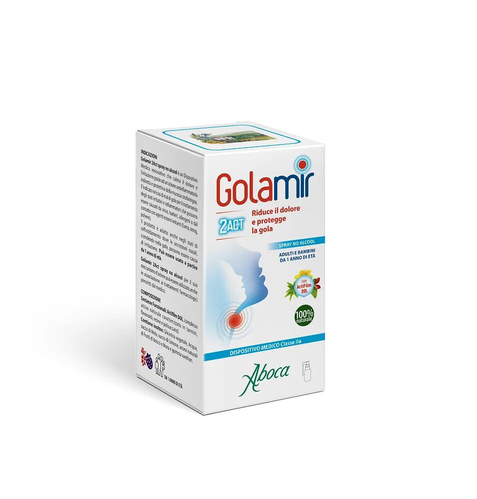 Golamir 2ACT Spray No Alcool Gola Infiammata 30 ml