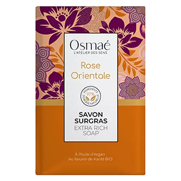 OSMAE Savon surgras rose orientale pain 200g