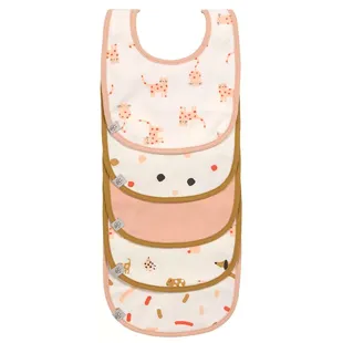 Lassig Baberos Spicy Orange 5 uds