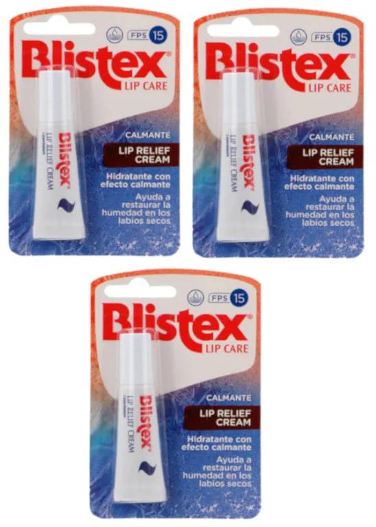 Blistex Régénérateur de Lèvres SPF15 3 unités