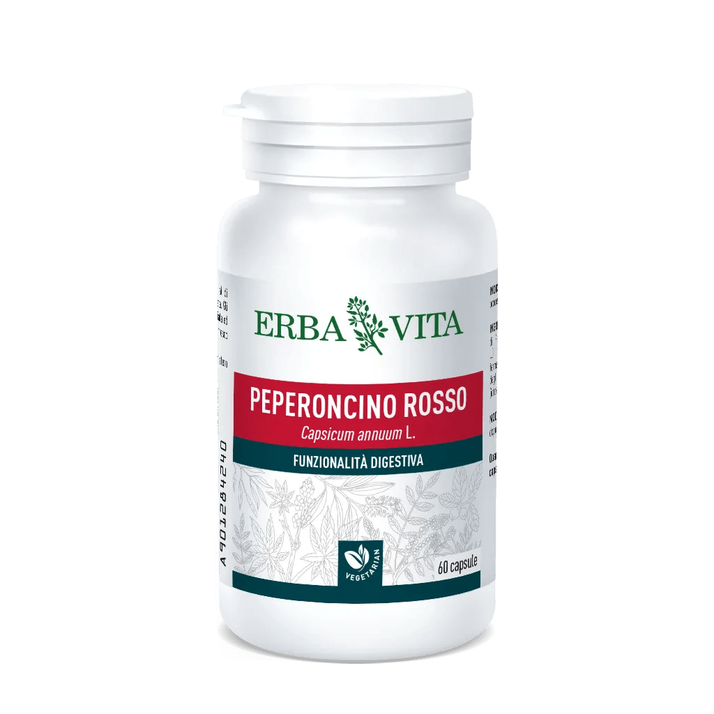 Erba Vita Peperoncino Integratore Digestivo 60 Capsule