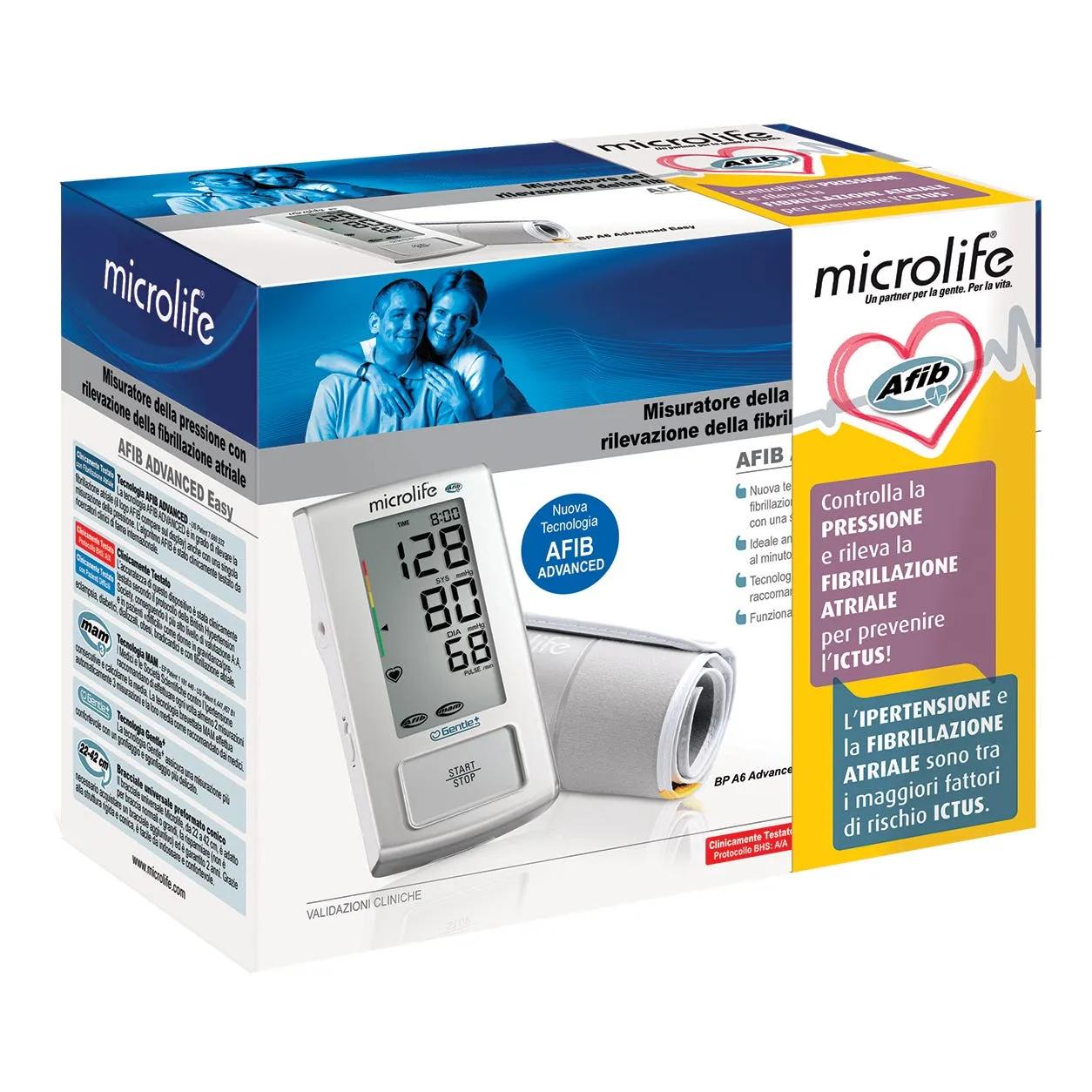 Microlife AFIB Advanced Easy Misuratore Automatico Pressione Arteriosa