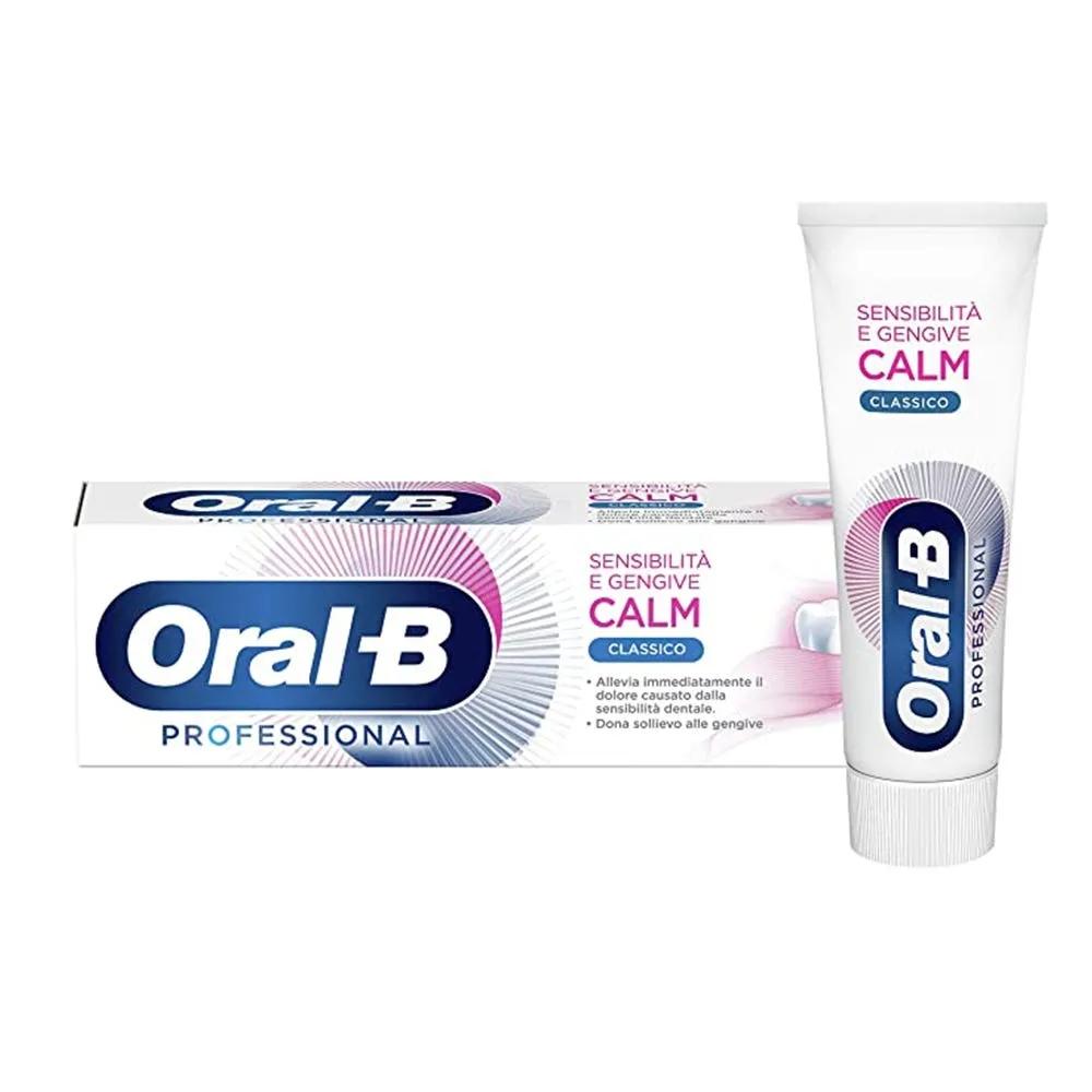 Oral B Dentifricio Sensibilità e Gengive Calm Classico 75 ml