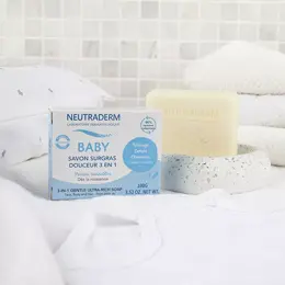 Neutraderm Baby Savon Surgras Douceur 3 en 1 100g