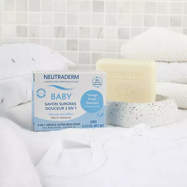 Neutraderm Baby Surgras Gentle Soap 3 in 1 100g