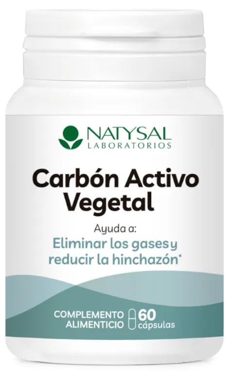 Charbon végétal activé Natysal 60 capsules