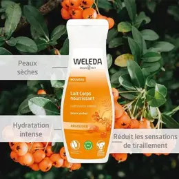 Weleda Argousier Lait Corps Nourrissant Bio 200ml