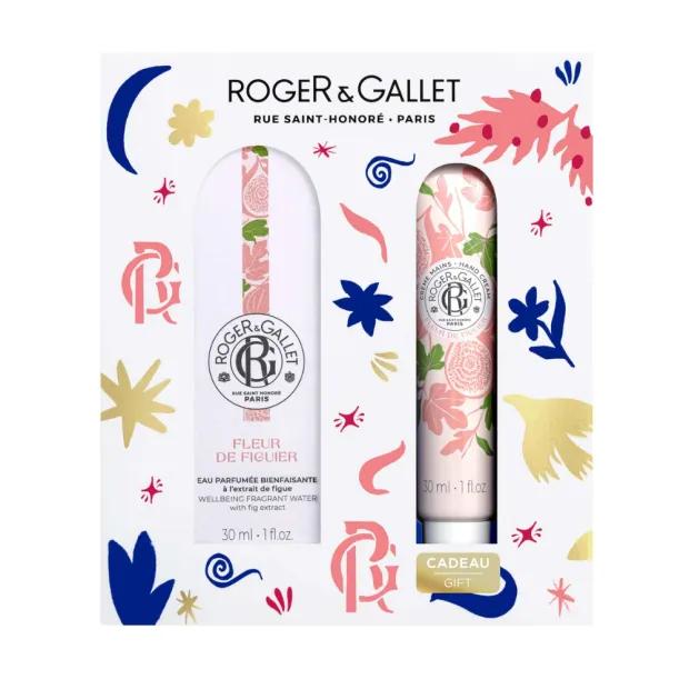 Roger & Gallet Cofanetto Fleur De Figuier Acqua Profumata 30 ml + Crema Mani 30 ml