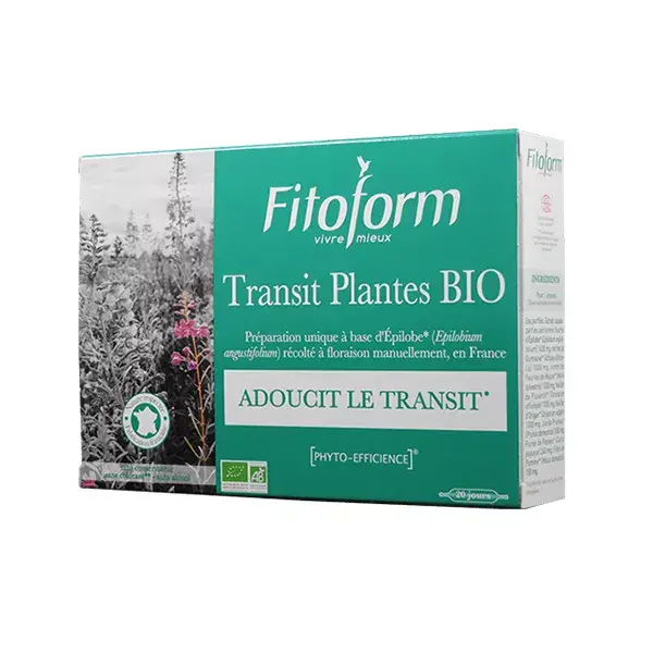 Fitoform Transit Plantes Bio 20 fialette
