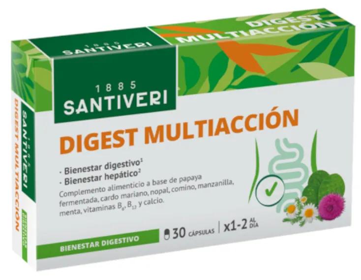 Santiveri Digest Multiaction 30 Capsules