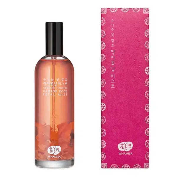 Whamisa Brume Hydratante aux Pétales de Rose de Damas 100ml