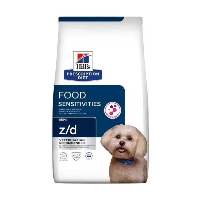 Hill's Prescription Diet Z/D Mini Food Sensitivities Crocchette Original Cani Sacco 6Kg