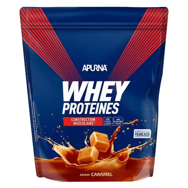 Apurna Whey Protéines Caramel Doypack 720g