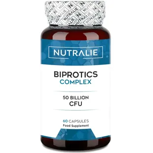 Nutralie Probióticos Intestinales 10 Cepas Biprotics 60 Cápsulas