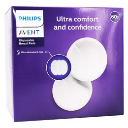 Avent Allaitement Coussinet Jetable Jour & Nuit 60 unités