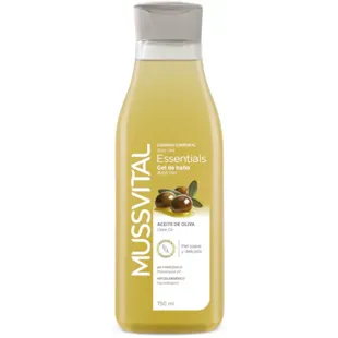 Essentials Mussvital Olive Oil Bath Gel 750ml